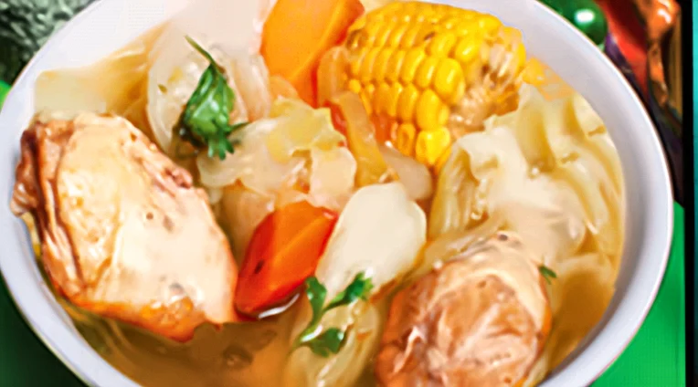 Caldo de pollo